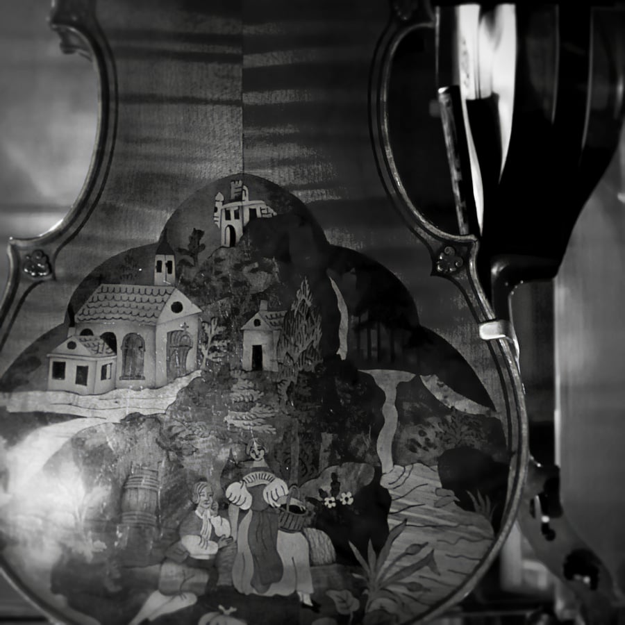 Melodies of the past 1, Art Print , mounted