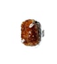 Citrine Druzy Adjustable Statement Ring Sterling Silver Chunky Crystal Jewellery - Image 4