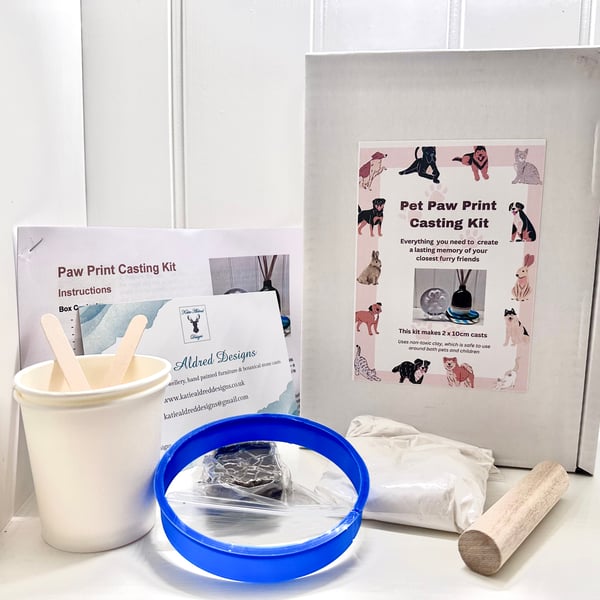 Paw Print Casting Kit 