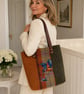 The Harris Tweed Kingfisher Tote