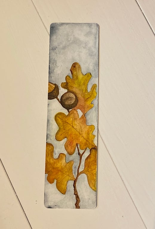 Bespoke hand painted watercolour bookmarks