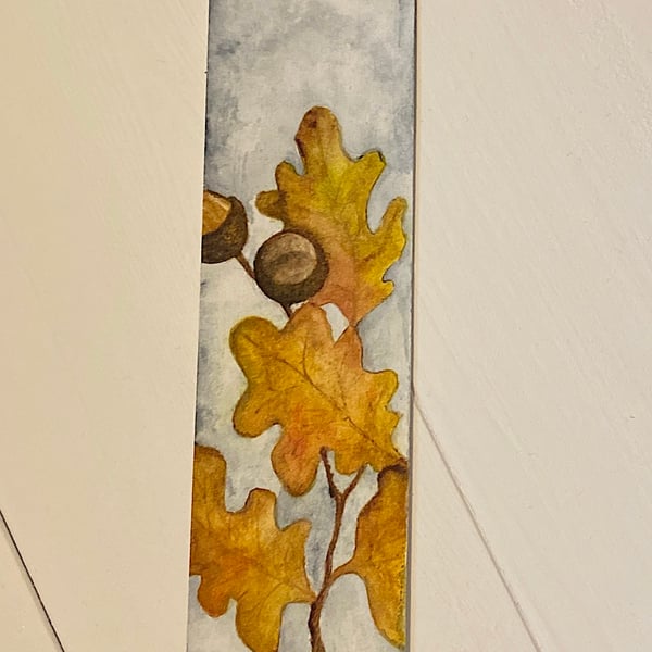 Bespoke hand painted watercolour bookmarks