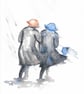 Friends with the wind in the back. Original painting - Image 1