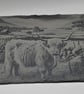 Highland Cow Slate Serving Platter, 30x20cm Engraved Scottish Serving Board, Rus - Image 3