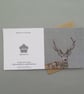 Stag greetings card, blank card, Wildlife - Image 9