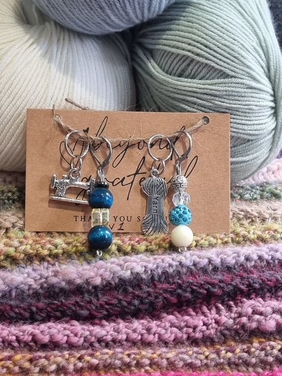 Stitch marker charms 