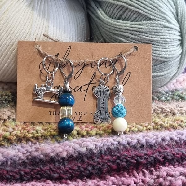 Stitch marker charms 