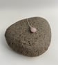 Rose Quartz Necklace, sterling silver - Image 2