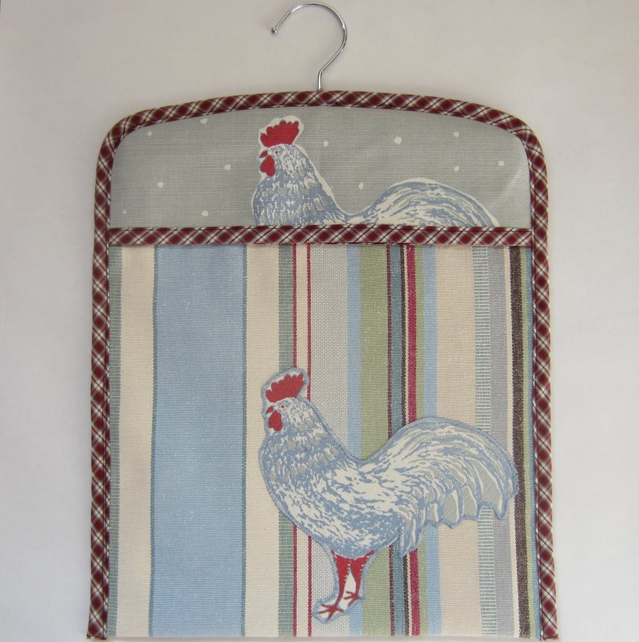 Cockerel Peg Bag