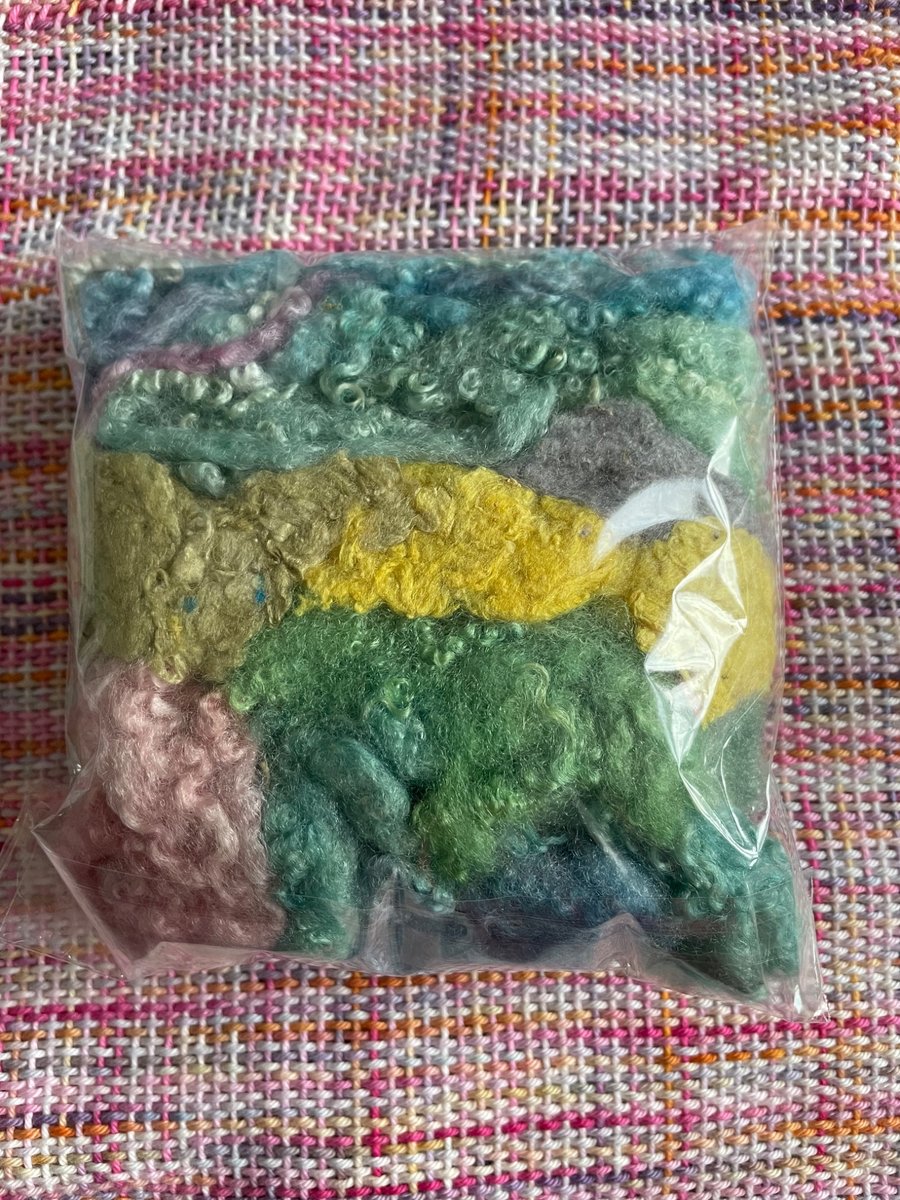 Hand Dyed Texture Pack for Felters & Spinners