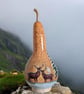 Winter Woodland Gourd Lamp - Image 2