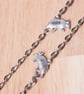 Silver armadillo glasses holder chain - quirky sunglasses chain - animal lover - Image 4