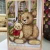 Two teddies Father's day card