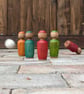 Handmade Traditional Wooden Skittles Game - Image 3
