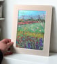 Scottish landscape - sheep grazing - painting - acrylic - letterbox gift - Image 3