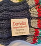 Designer Hand Knitred Ribbed Large Pom Pom Beanie Hat 1-2 Years size - Image 3