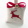 LEAPING REINDEER CHRISTMAS DECORATION