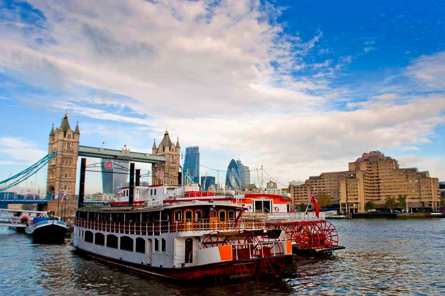 Tower Bridge River Thames London Photograph Print