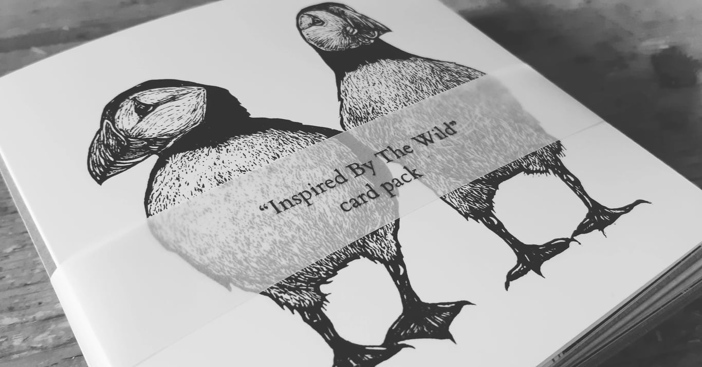 Inspired By The Wild greeting card pack