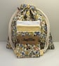 Mother day gift set, floral wash bag and eye pads. - Image 2
