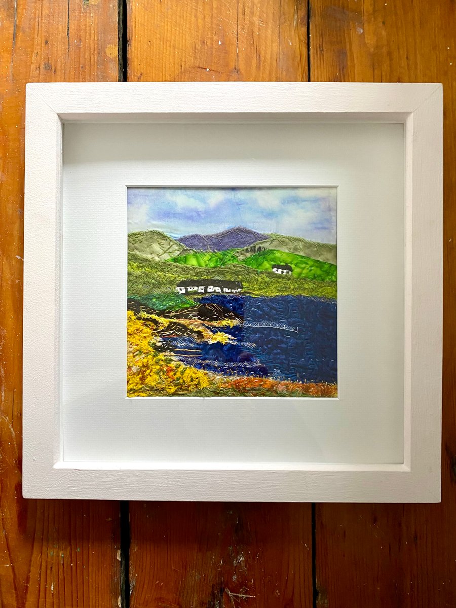 At the end of the loch, Scottish Landscape Art, 