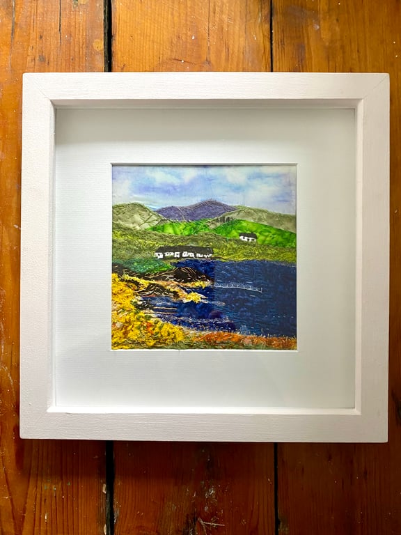 At the end of the loch, Scottish Landscape Art, 