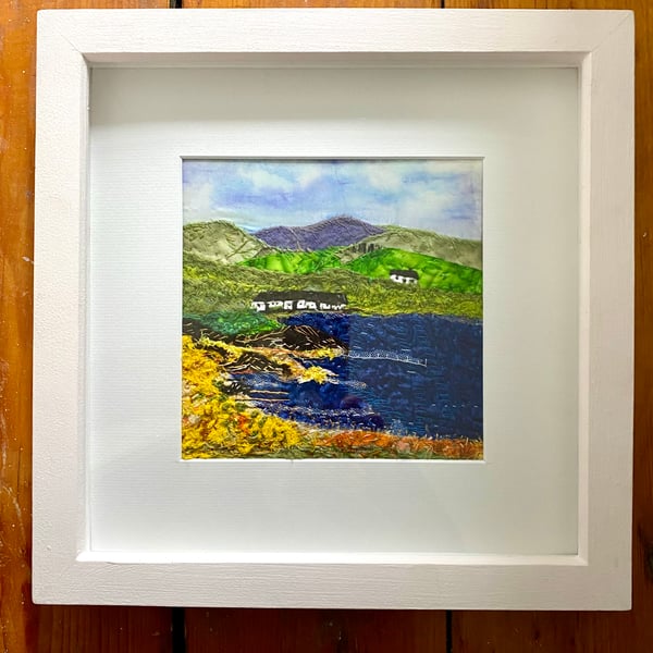 At the end of the loch, Scottish Landscape Art, 