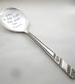 Christmas Pudding Spoon, Pud is for life not just for xmas - Image 3