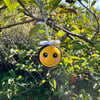 Needle Felted Queen Bee Bauble Christmas hanging Decoration - handmade gift