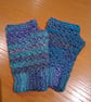 Hand Crocheted Fingerless Gloves - Image 1
