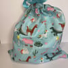 Llama drama South American inspired small gift bag