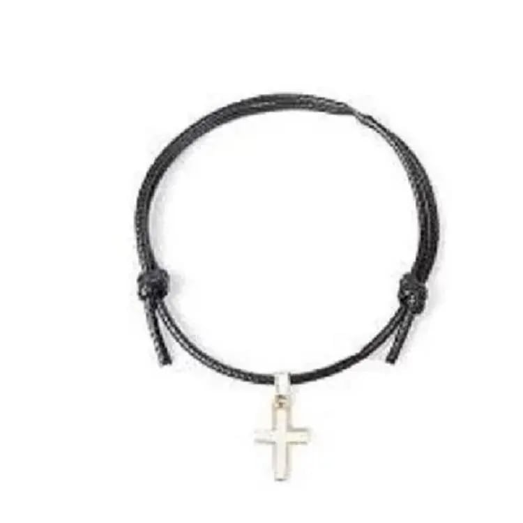 White Cross Charm Bracelet White Cross Bracelet Brand New OOAK