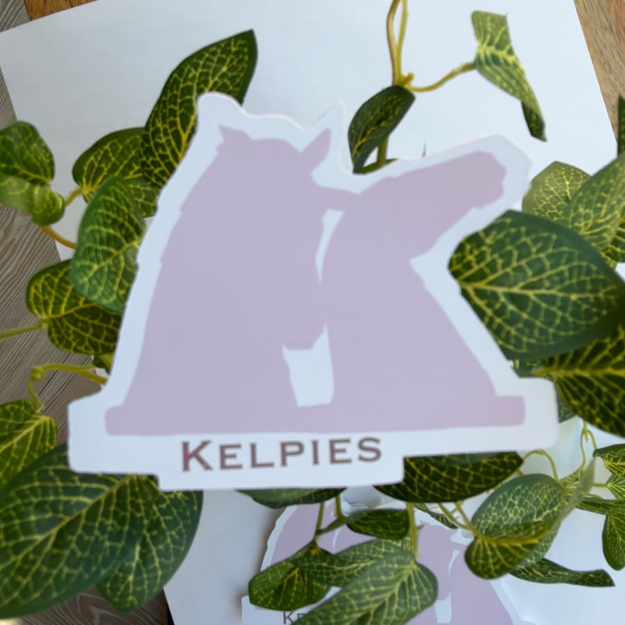 Sticker Horse Kelpie - Original Art - Laptop and Planner Decor