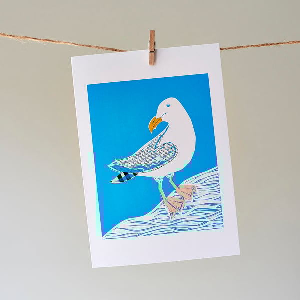 'Gully' greetings card