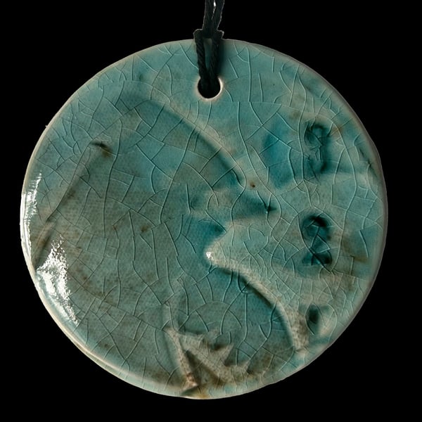 Ceramic Love Token: Keepsake: Turquoise 