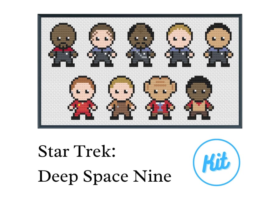Easy Cross Stitch Kit: Star Trek - Deep Space Nine - For Beginners