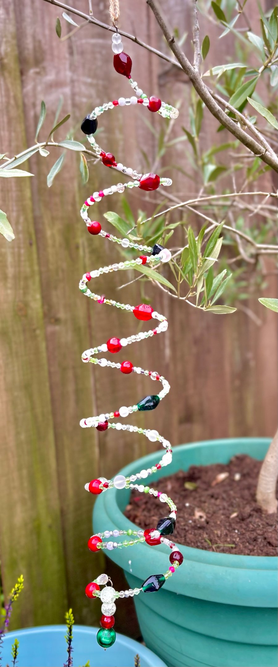 Red & Green Suncatcher