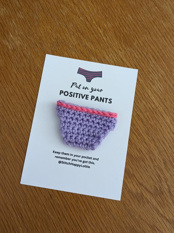 Positive Pants Gift Card, Big Girl Pants, Stay Strong, You've Got This, Positive