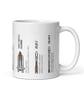 Great Rockets of History Mug - Science Gift - Image 1