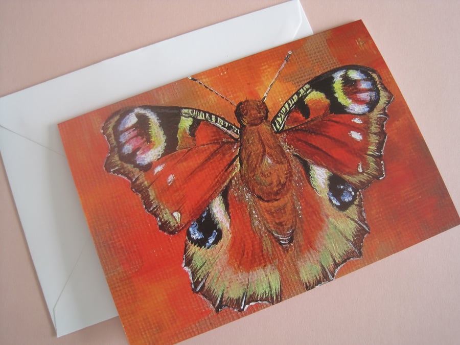 Butterfly Blank Greetings Card