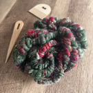 Art Yarn Super Coils Forest Green Corriedale and Polwarth