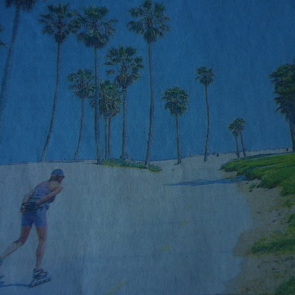  Californian Lifestyle, A4 unframed,mounted, free hook  easel free shipping 4027