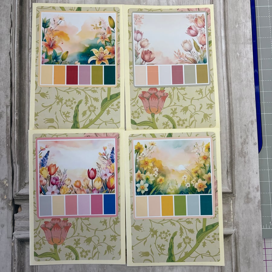 Greeting Card Set - Blank - Bulbs in Bloom - C 233