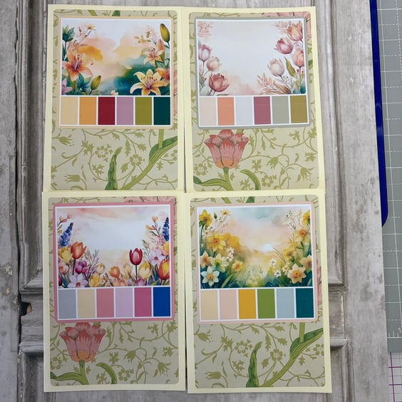 Greeting Card Set - Blank - Bulbs in Bloom - C 233