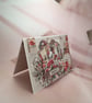 Handmade Vintage Style Greeting Card (45) C6 Size - Image 4
