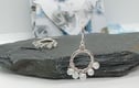 Drop dangle Earrings Sterling Silver