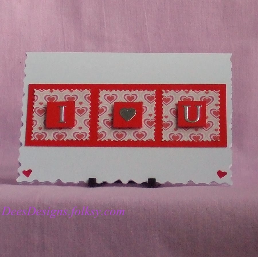 Handmade Valentine Card, 