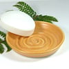 Sunshine Orange Soap Dish  - Wheelthrown Handmade Stoneware Pottery 