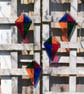 Multi-Coloured Fused Glass Kite - 9053 - Image 2