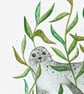 Harbour Seal aka The Sea Puppy, Scotland's Big 5, A4 art print - Image 2